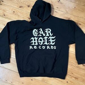 Gar Hole Records Hoodie, L